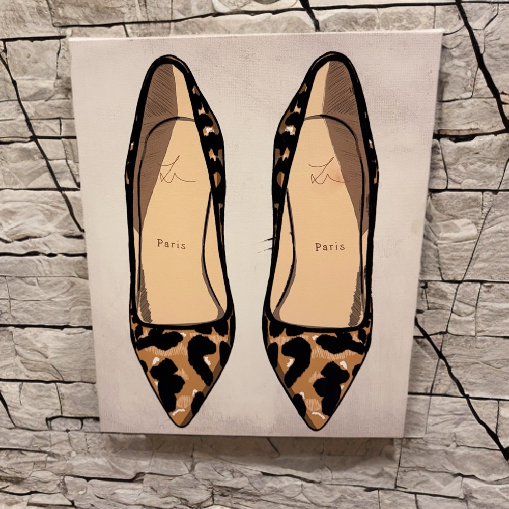 Oliver Gal Leopard Print Women's Shoes